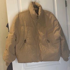 3/$20 Tan puffer jacket